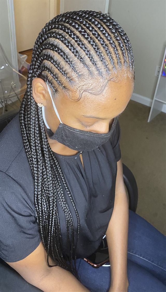 Small Feed In Braids